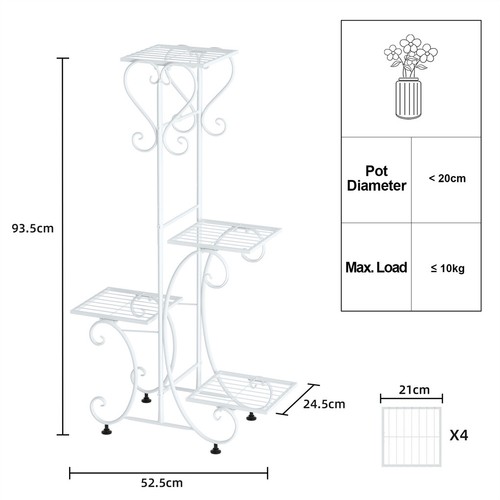 Indoor plant display stand - ,