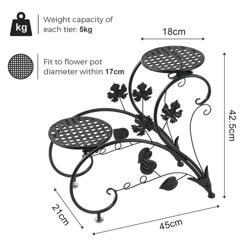 Tiers stylish flower bonsai - stylish,