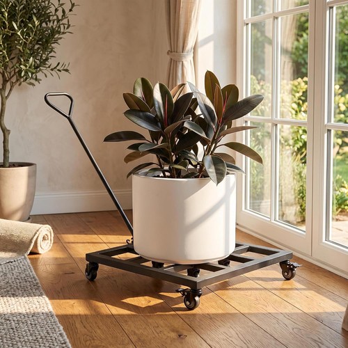 Plant caddy square - square, garden