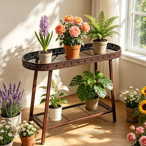 Rustic ornate tier flower - 2,