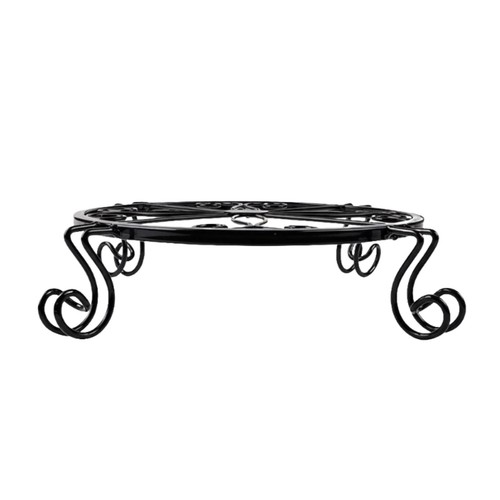 Wrought iron plant - iron, rust