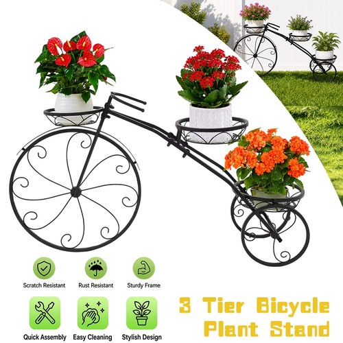 Tier bicycle plant - 3-tier,