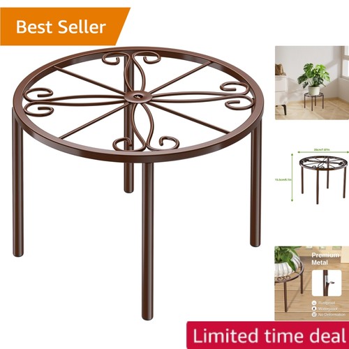 Elegant brown metal - brown,