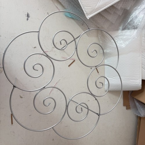Metal plant support ring - plant,