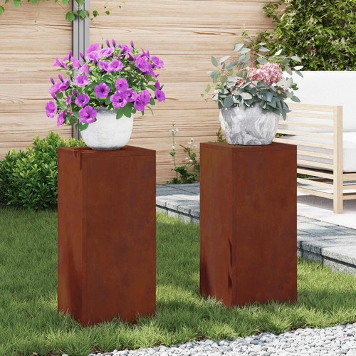 Plant stand weathering steel