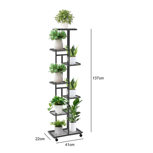 Tier pots metal - 8, plant