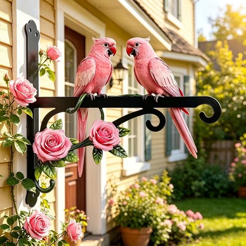 Metal hanging plant - metal,
