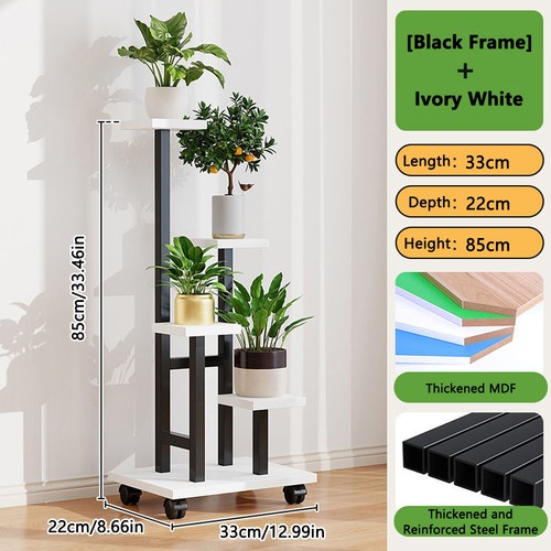 Tier metal plant stand - 4-tier,